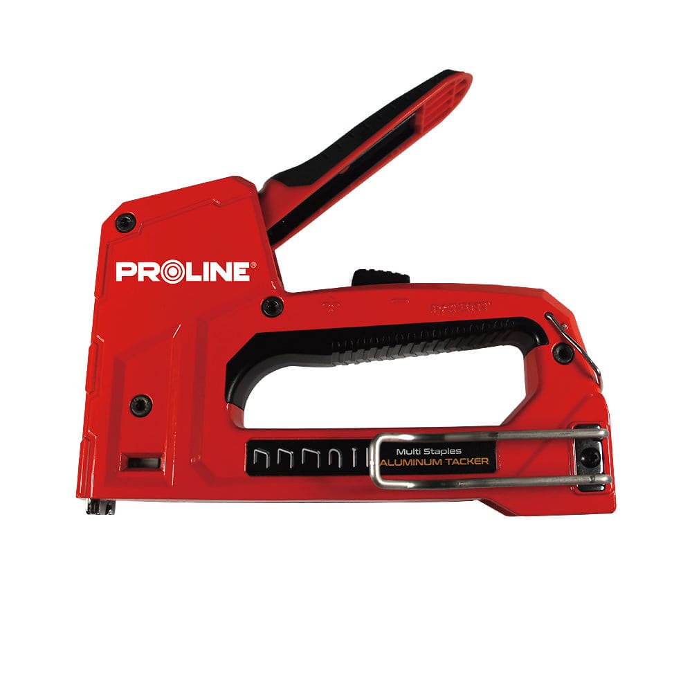 PROLINE TOOLS Häftpistol NO SWITCH, 6-i-1 multifunktion, justeringsbar, 6-15 mm, A/53, G140, l/36, Proline