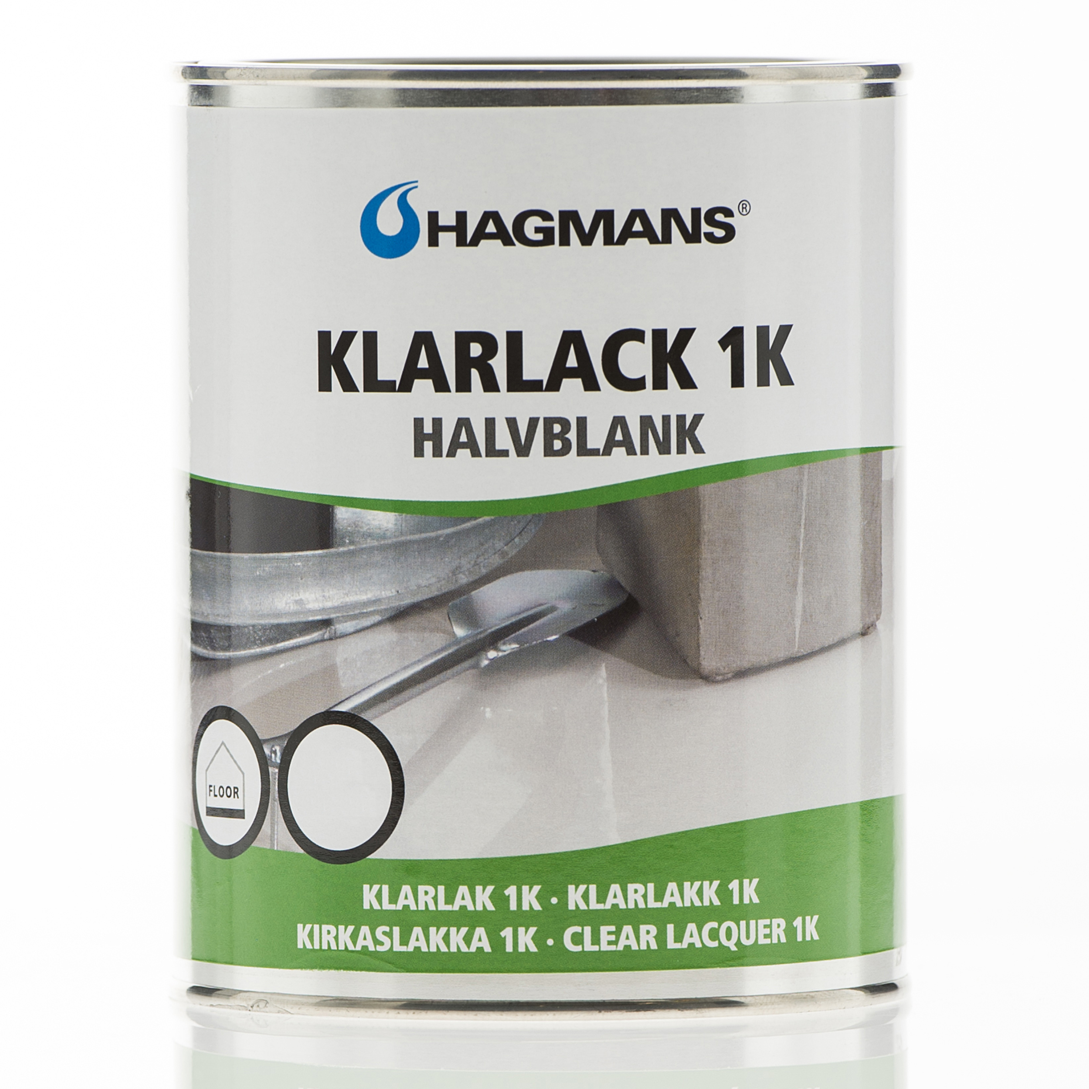 Hagmans Klarlack 1K 20 1 L - 2