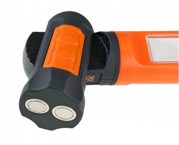 RICHMANN EXCLUSIVE Lång smal arbetslampa 600LM, vridbara magneter, laddbar, krok, USB - 5