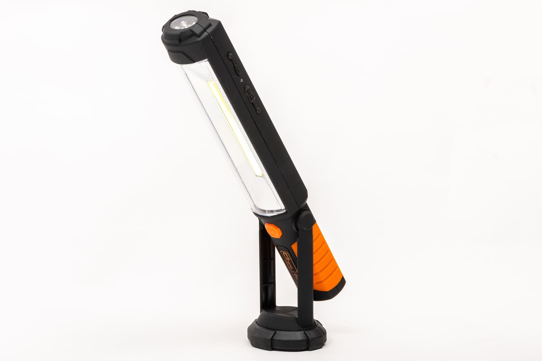 RICHMANN EXCLUSIVE Starkt arbetslampa COB LED 450LM + 25LM varningsblink, laddbar, magnet och krok, USB - 11