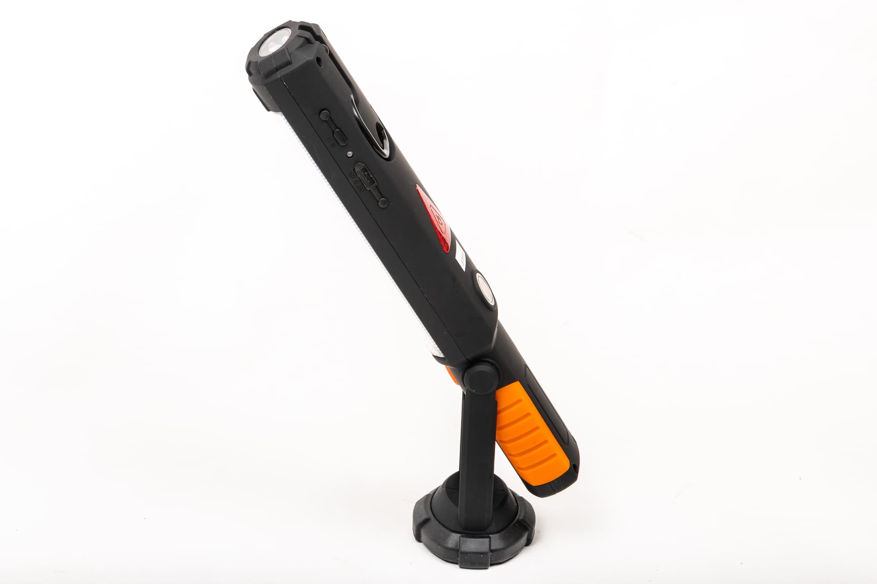 RICHMANN EXCLUSIVE Starkt arbetslampa COB LED 450LM + 25LM varningsblink, laddbar, magnet och krok, USB - 3