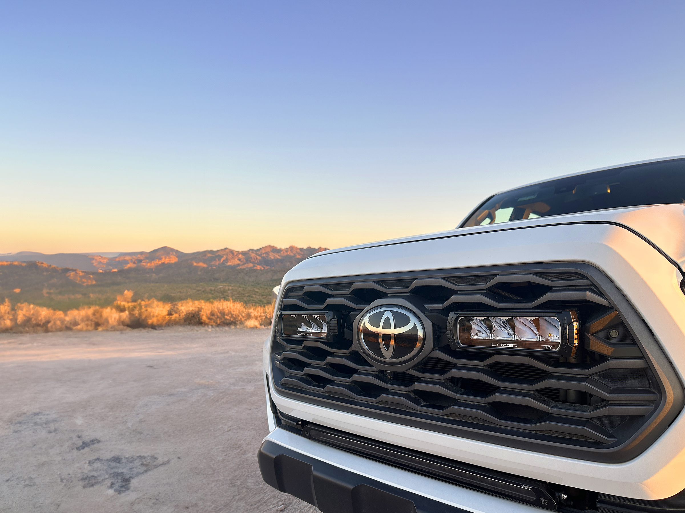 Lazer Ledrampskit Toyota Tacoma 2023+ 2x Triple-R 750 Elite - 4