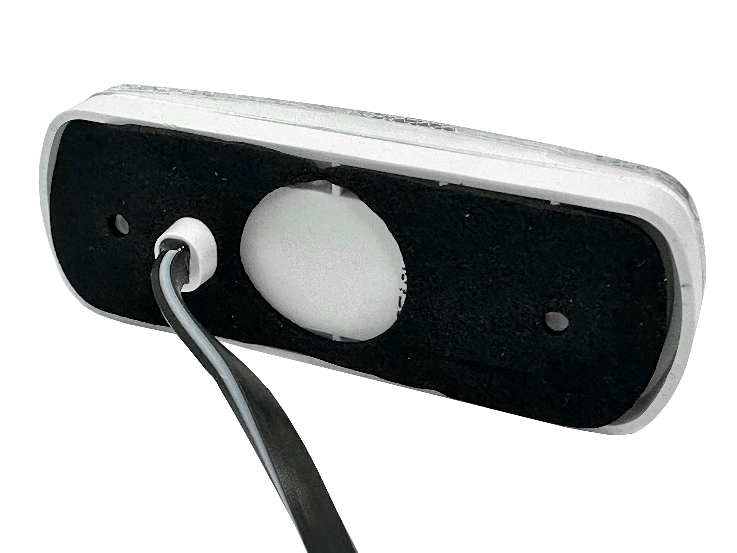 Vit Positionslampa Led 12/24 V Kabel 2 x 0.75 mm 0,5 m