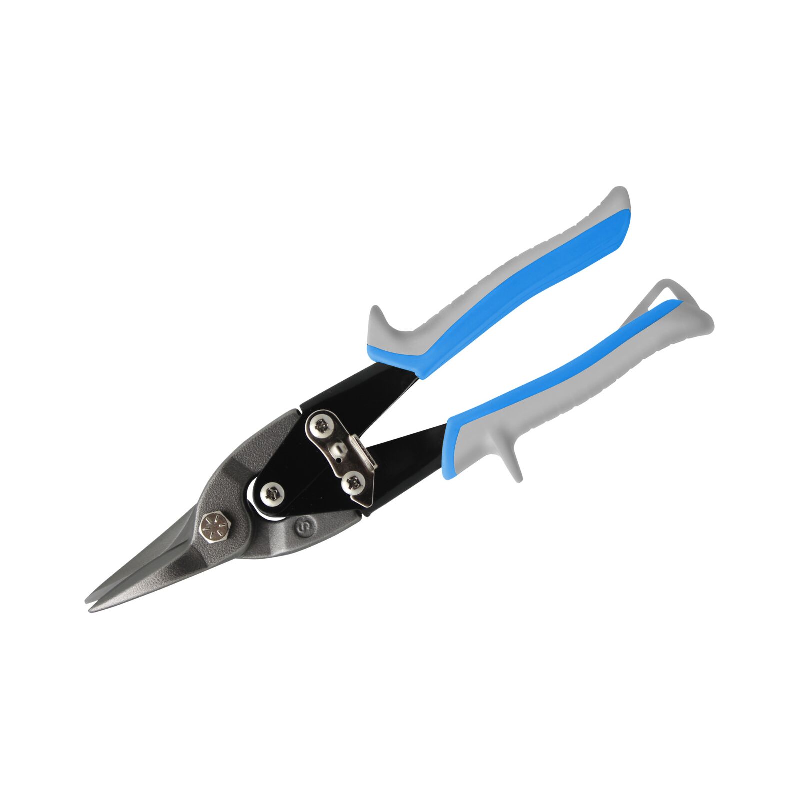 Mega Plåtsax med utväxling, rak 25 cm (aviation snips), CRV