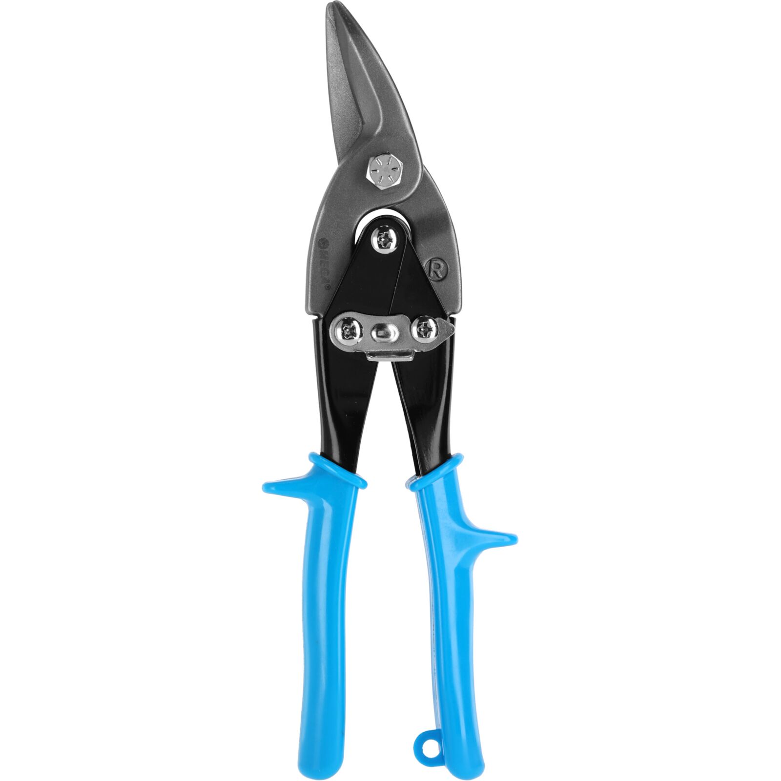 Mega Plåtsax med utväxling, rak 25 cm (aviation snips), CRV - 4