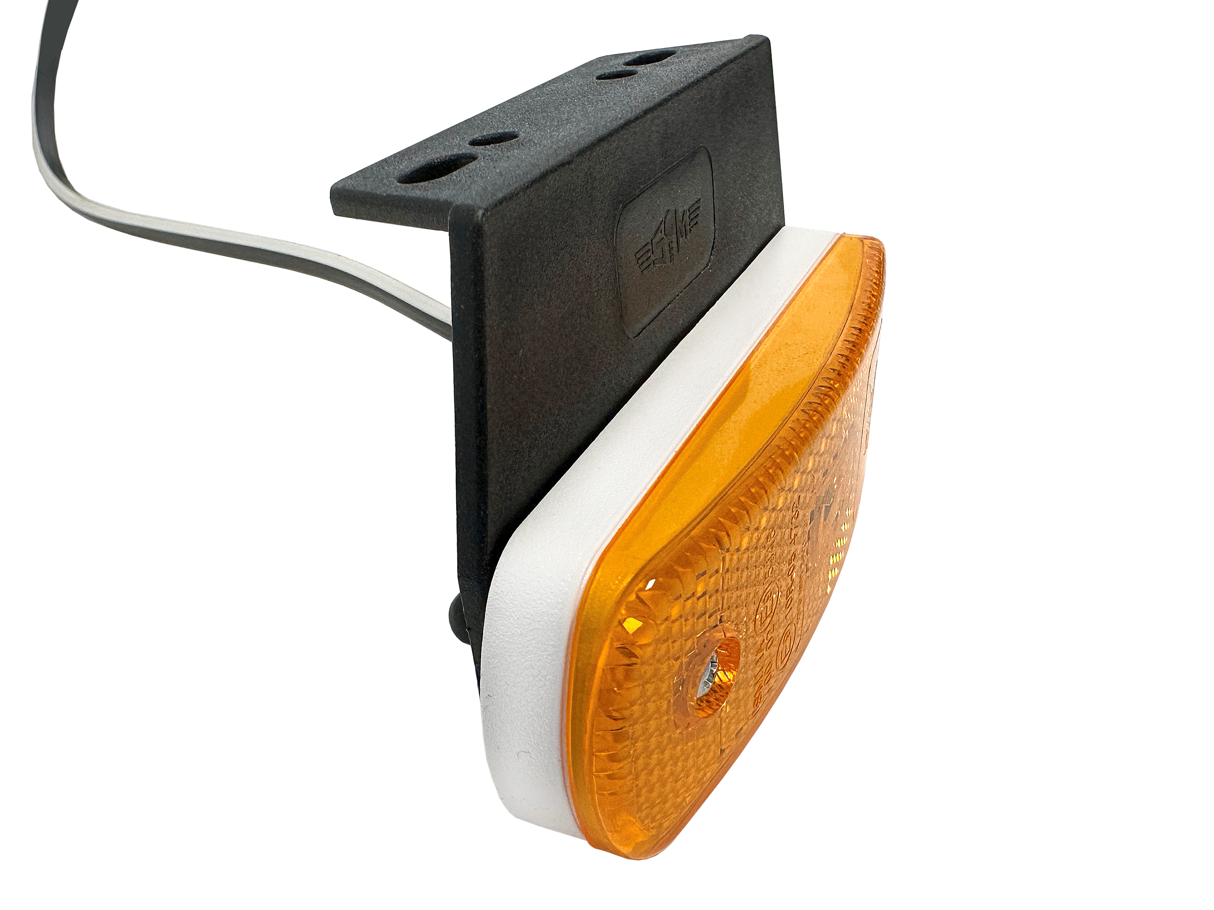 Sidomarkering LED med fäste 12/24 V Kabel 2 x 0.75 mm 10 m
