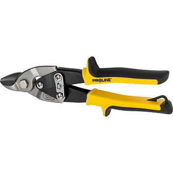 PROLINE TOOLS Plåtsax lång med utväxling, rak 290 mm, Proline