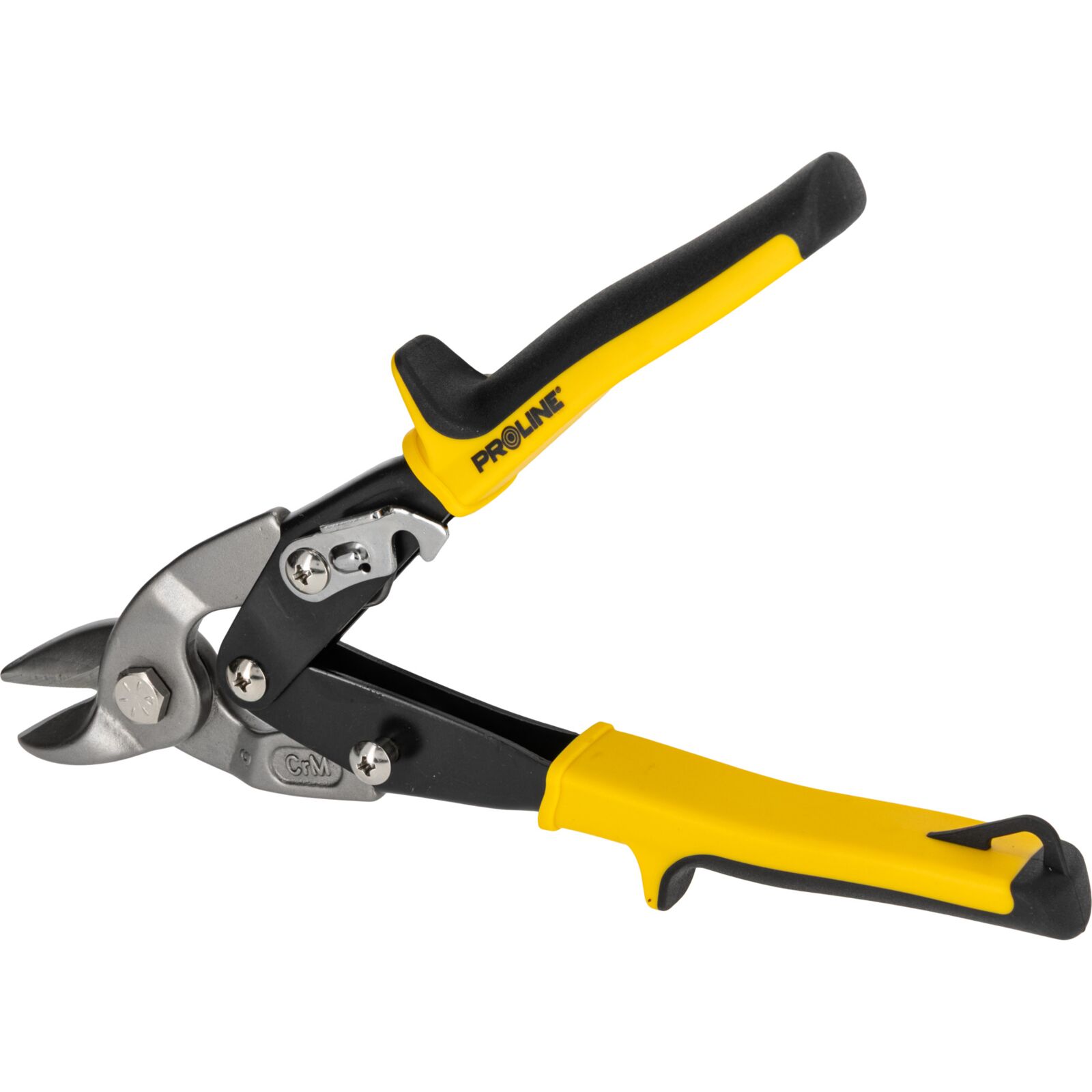 PROLINE TOOLS Plåtsax lång med utväxling, rak 290 mm, Proline - 4