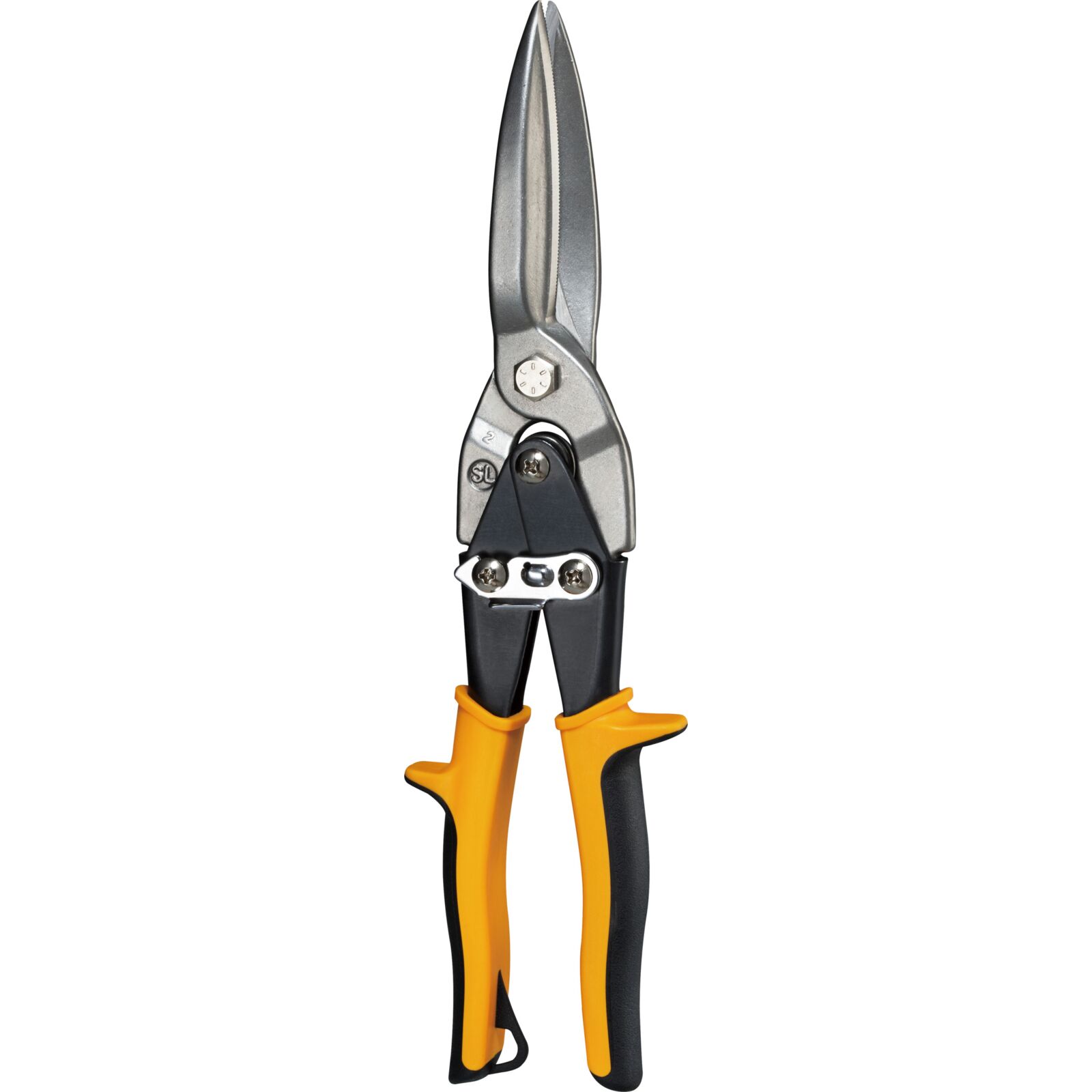 PROLINE TOOLS Plåtsax lång med utväxling, rak 290 mm, Proline