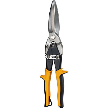 PROLINE TOOLS Plåtsax lång med utväxling, rak 290 mm, Proline