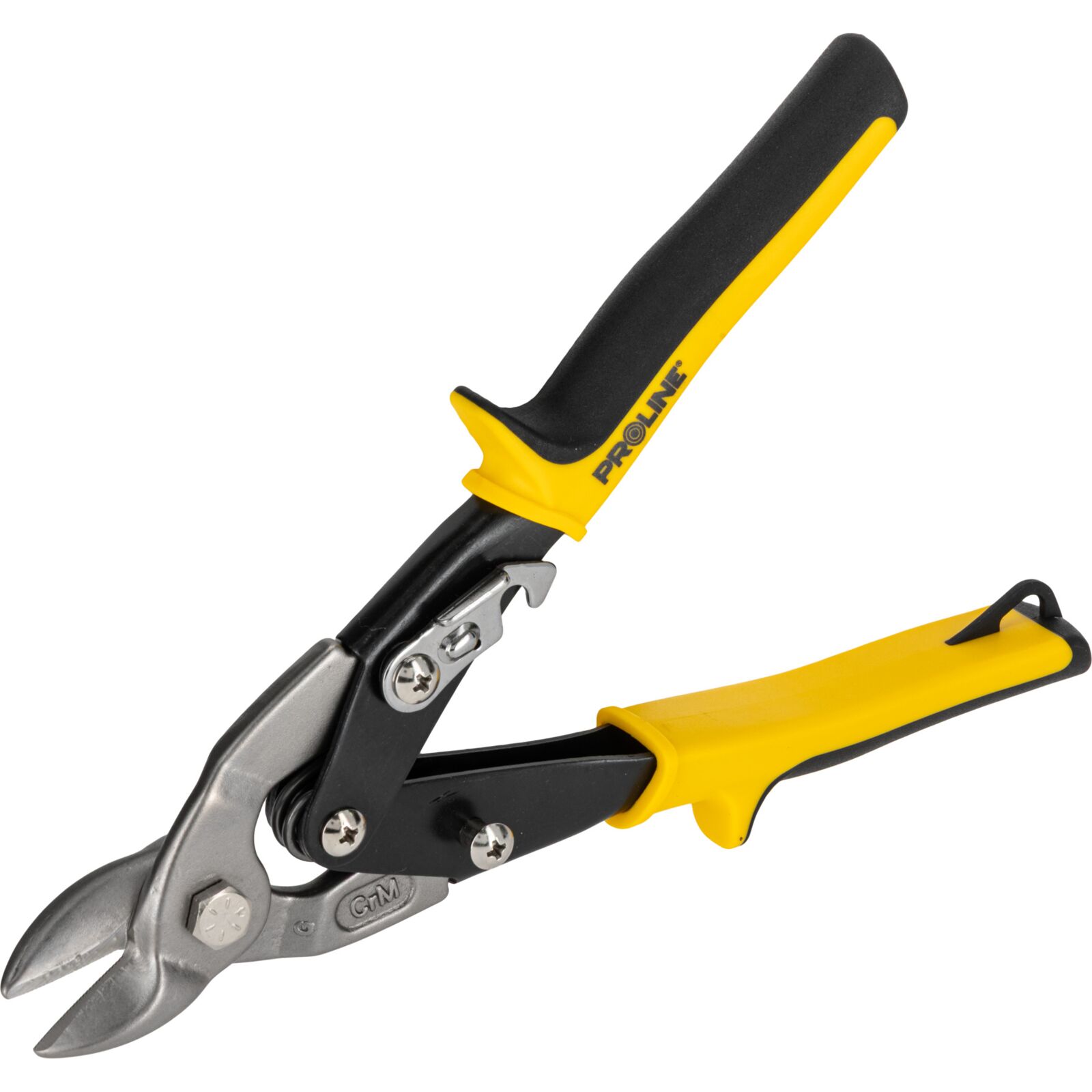 PROLINE TOOLS Plåtsax lång med utväxling, rak 290 mm, Proline - 5