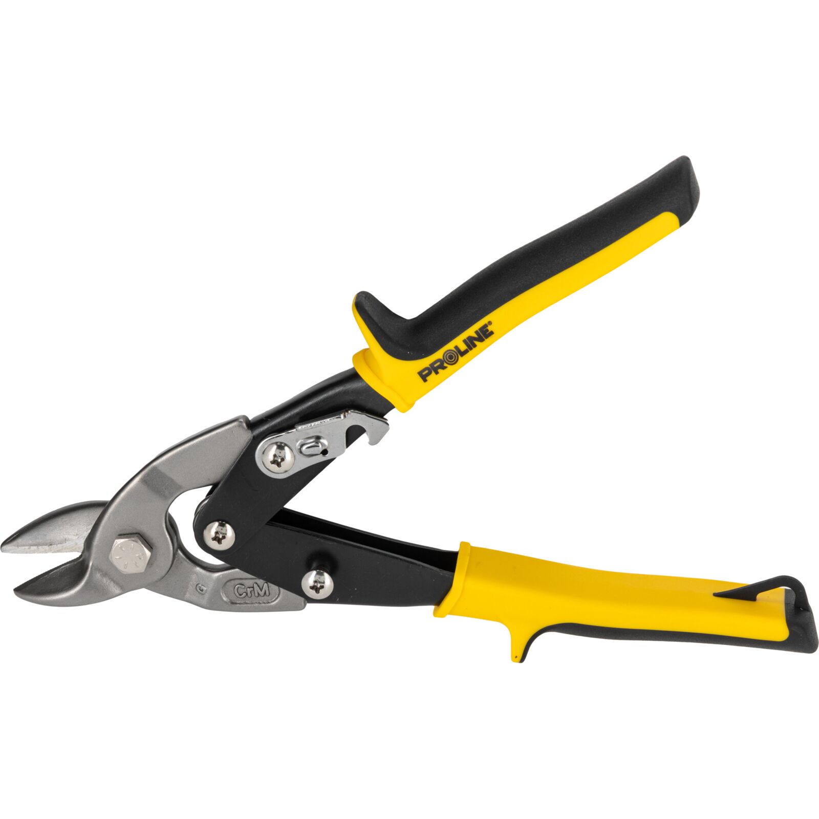 PROLINE TOOLS Plåtsax lång med utväxling, rak 290 mm, Proline - 6