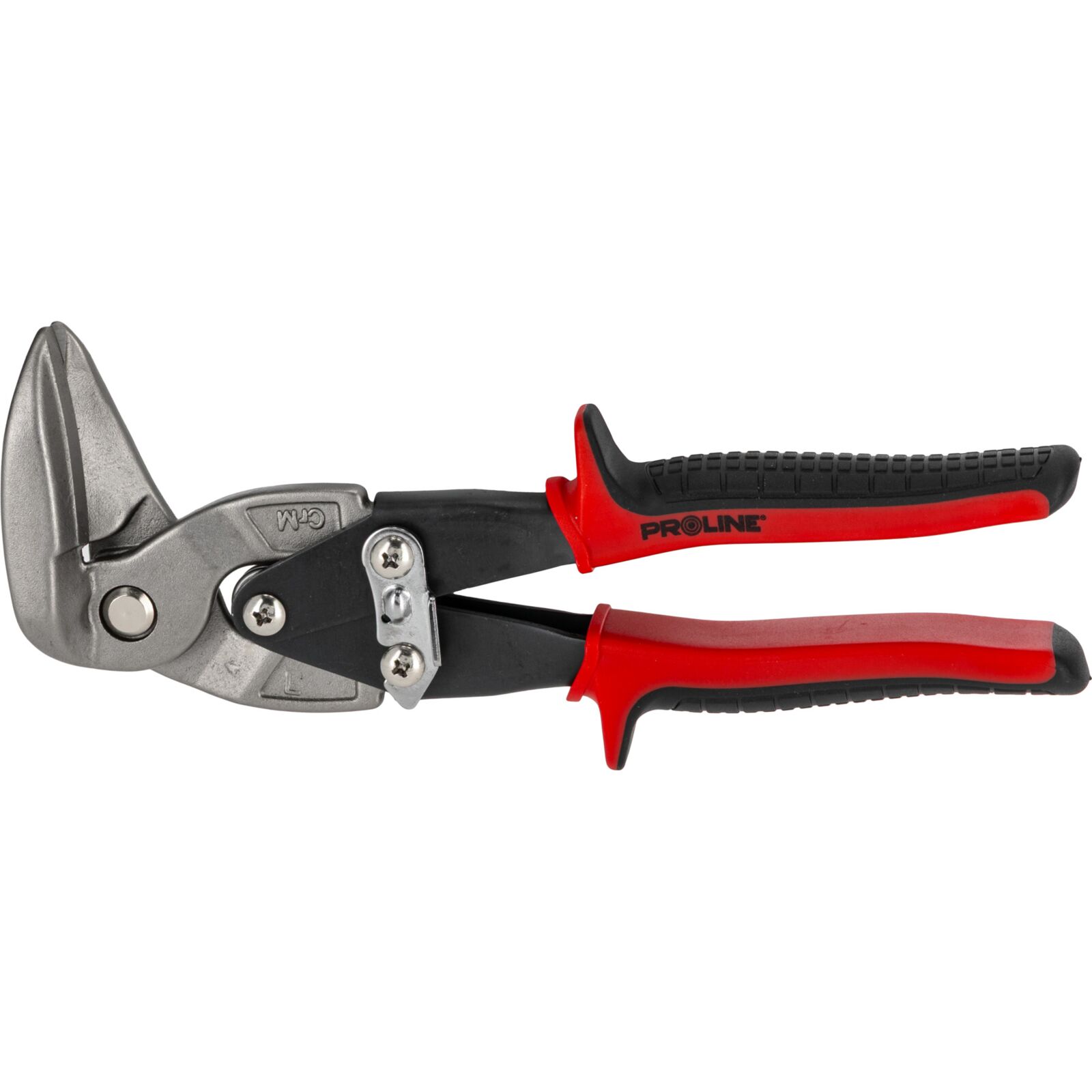 PROLINE TOOLS Plåtsax med utväxling, vinklad vänster 220 mm, Proline - 3