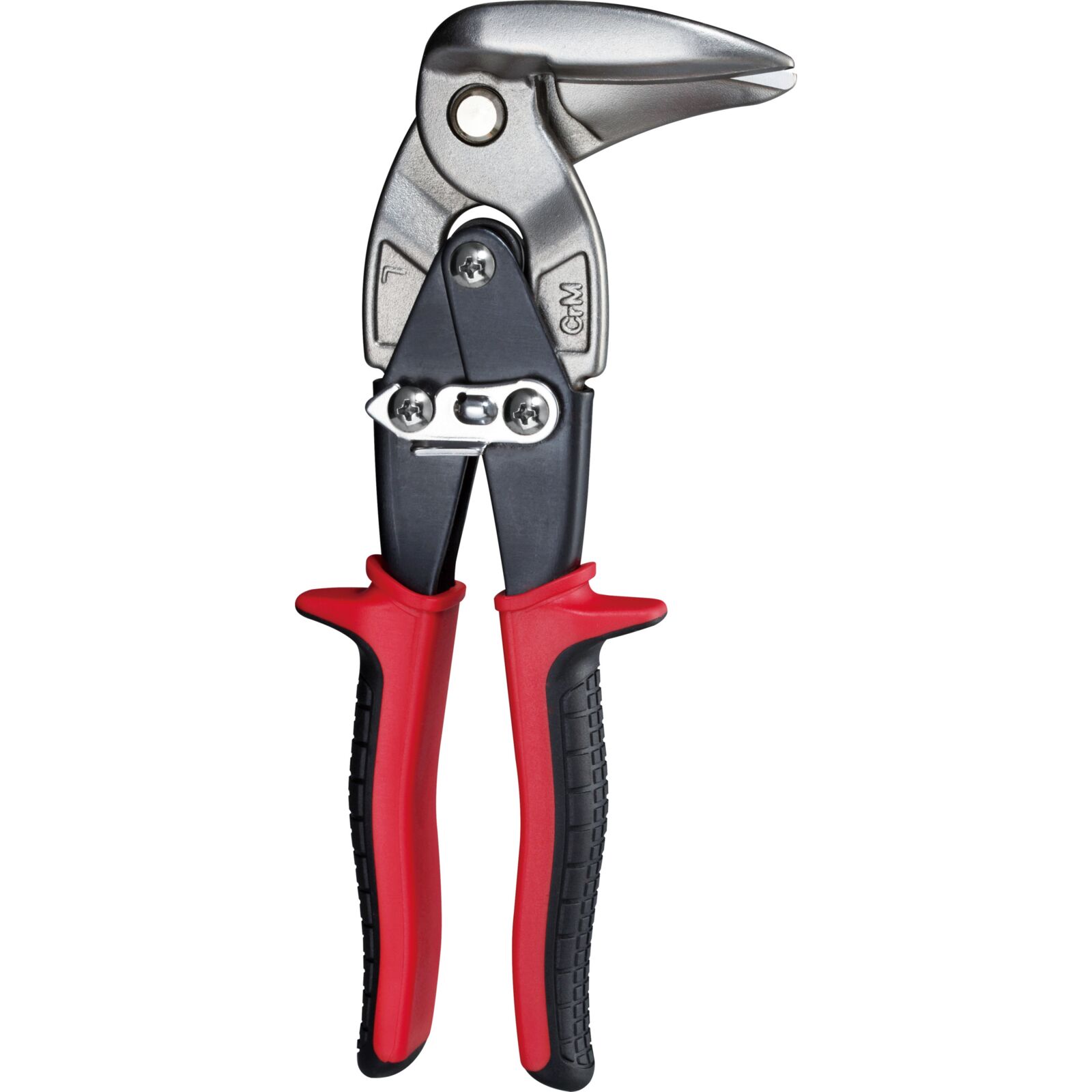 PROLINE TOOLS Plåtsax med utväxling, vinklad vänster 220 mm, Proline
