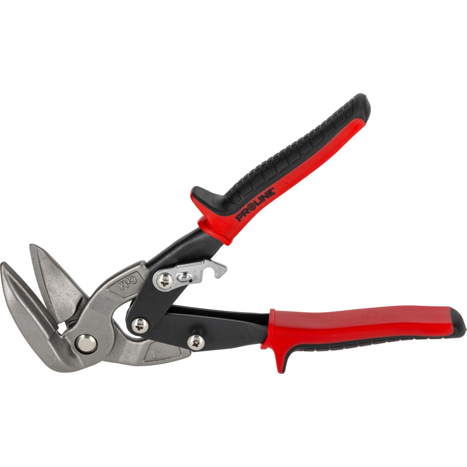 PROLINE TOOLS Plåtsax med utväxling, vinklad vänster 220 mm, Proline - 6