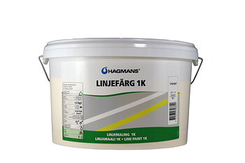 Hagmans Linjefärg 1K Gul 4 L