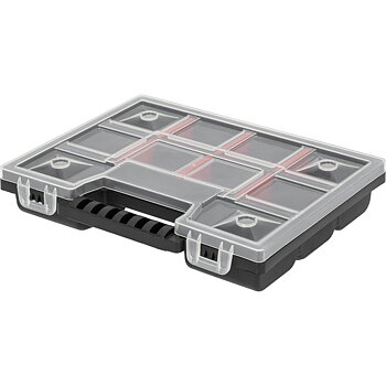 PROLINE TOOLS HD Förvaringsbox Organiser med Handtag 11 Fack 3.5 x 15.5 x 19.5 cm, PROLINE HD