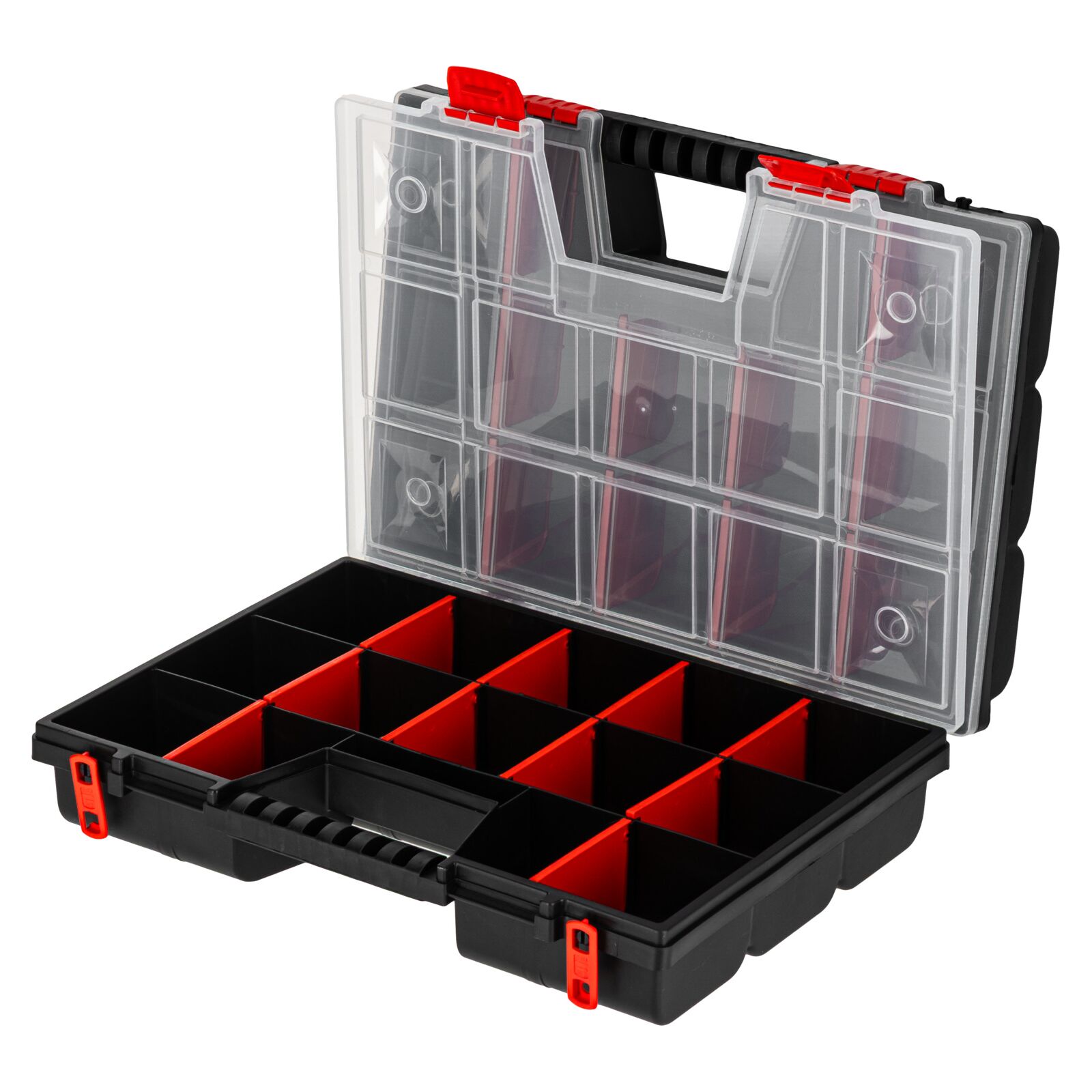 PROLINE TOOLS HD Verktygslåda Organiser med Handtag 30 Fack 13 x 29 x 39 cm, Proline HD - 5