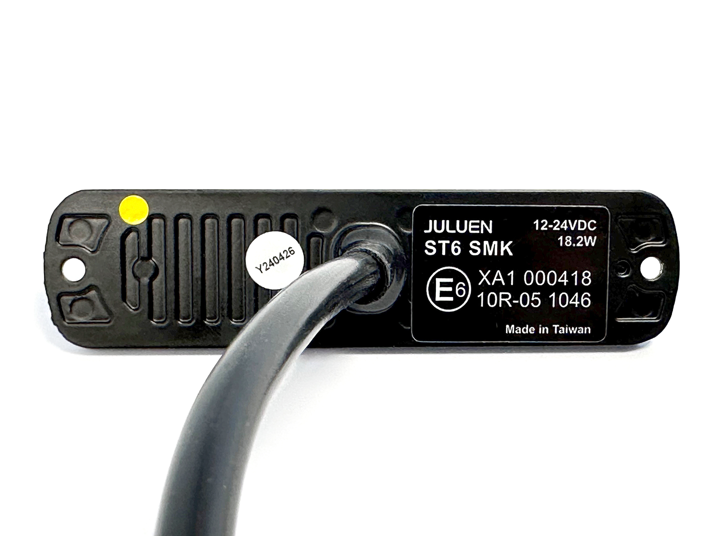 Blixtljus LED R65, mörkt glas, 3 m rund ADR-kabel - 2