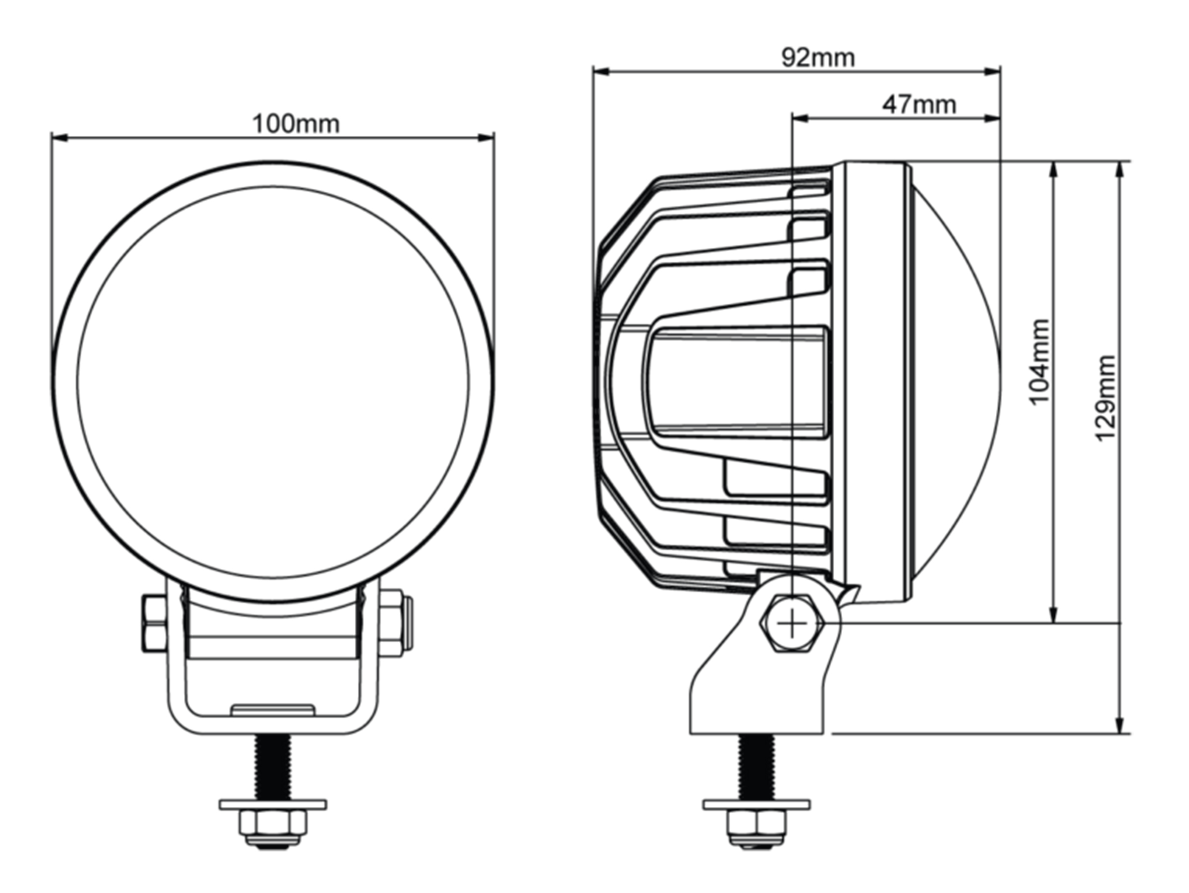 Arbetslampa LED Canis Pro 415 TD Hängande - 2