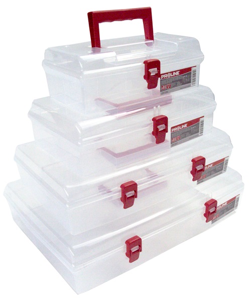 PROLINE TOOLS Förvaringsbox med handtag 5 fack 295 x 195 x 85 mm, Proline
