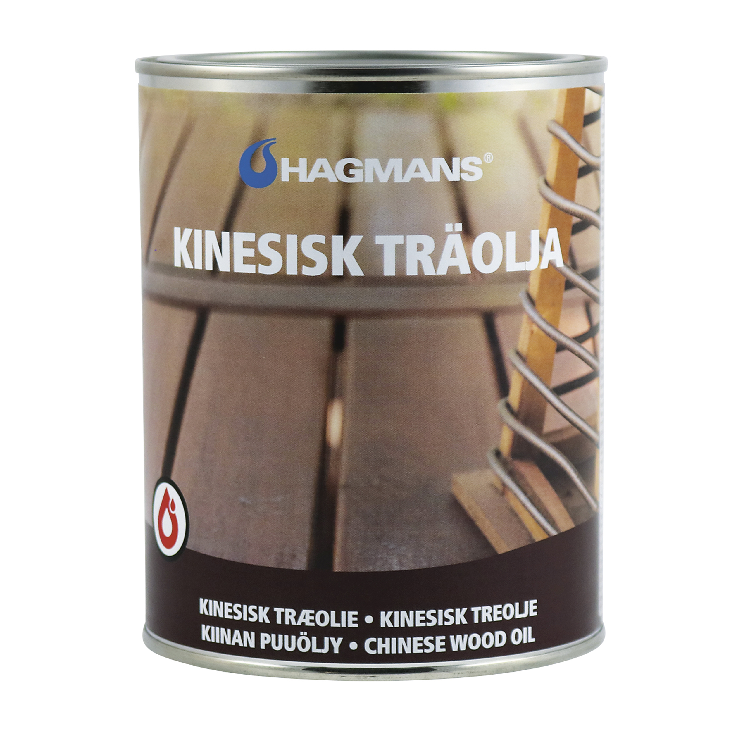 Hagmans Kinesisk Träolja 1 L - 2