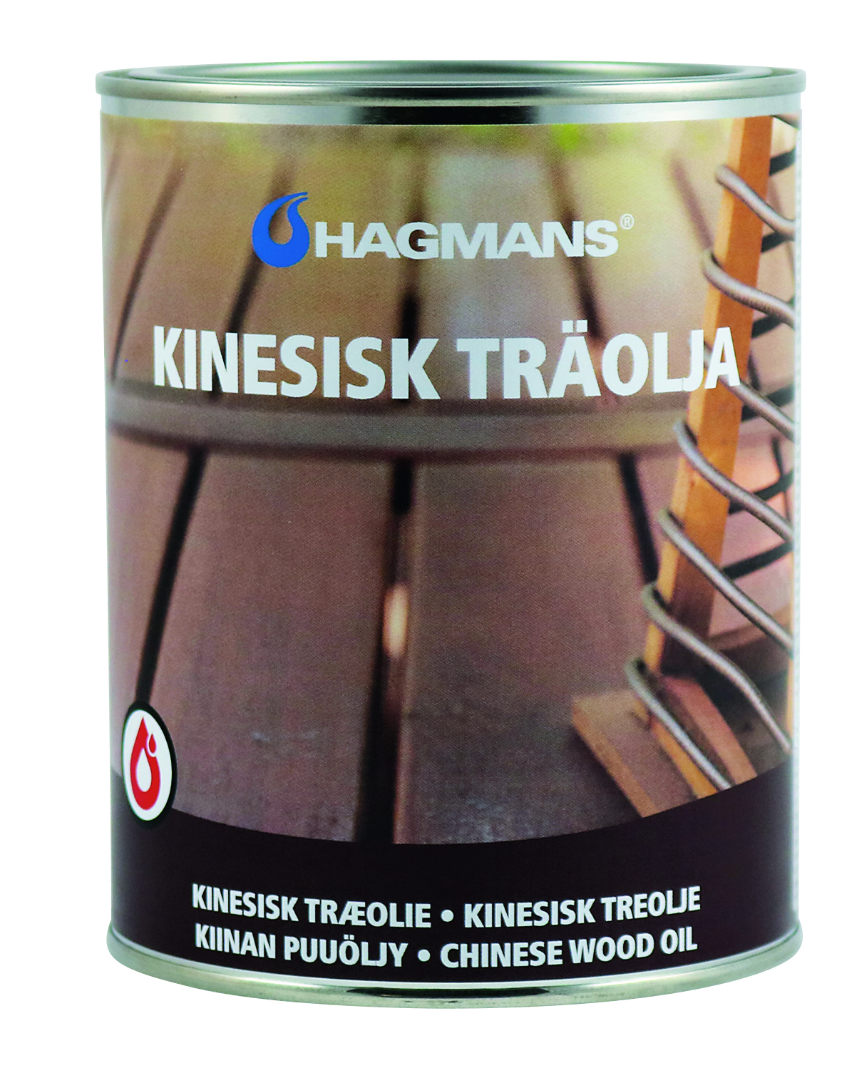 Hagmans Kinesisk Träolja 1 L