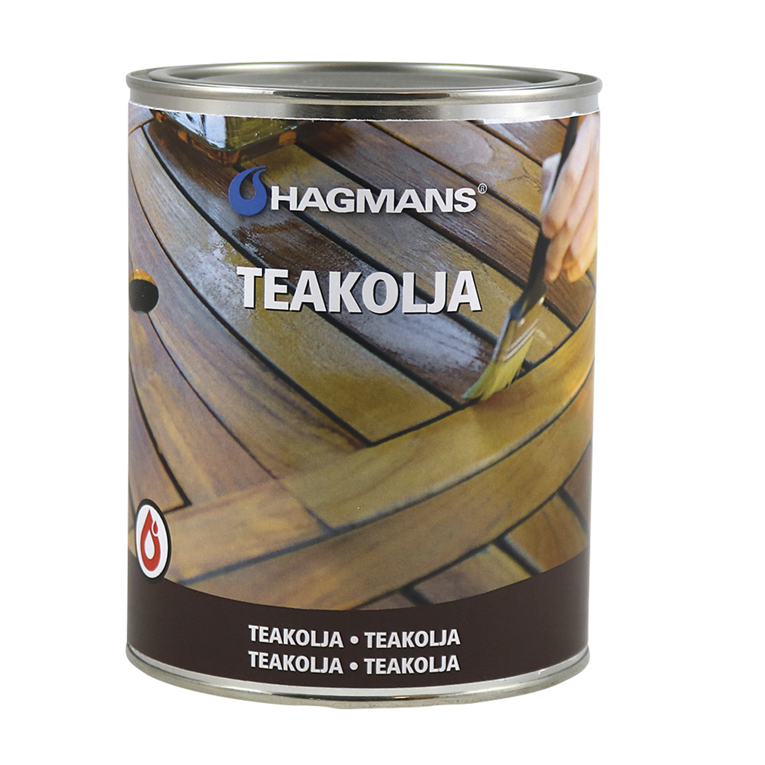 Hagmans Teakolja 1 L - 2