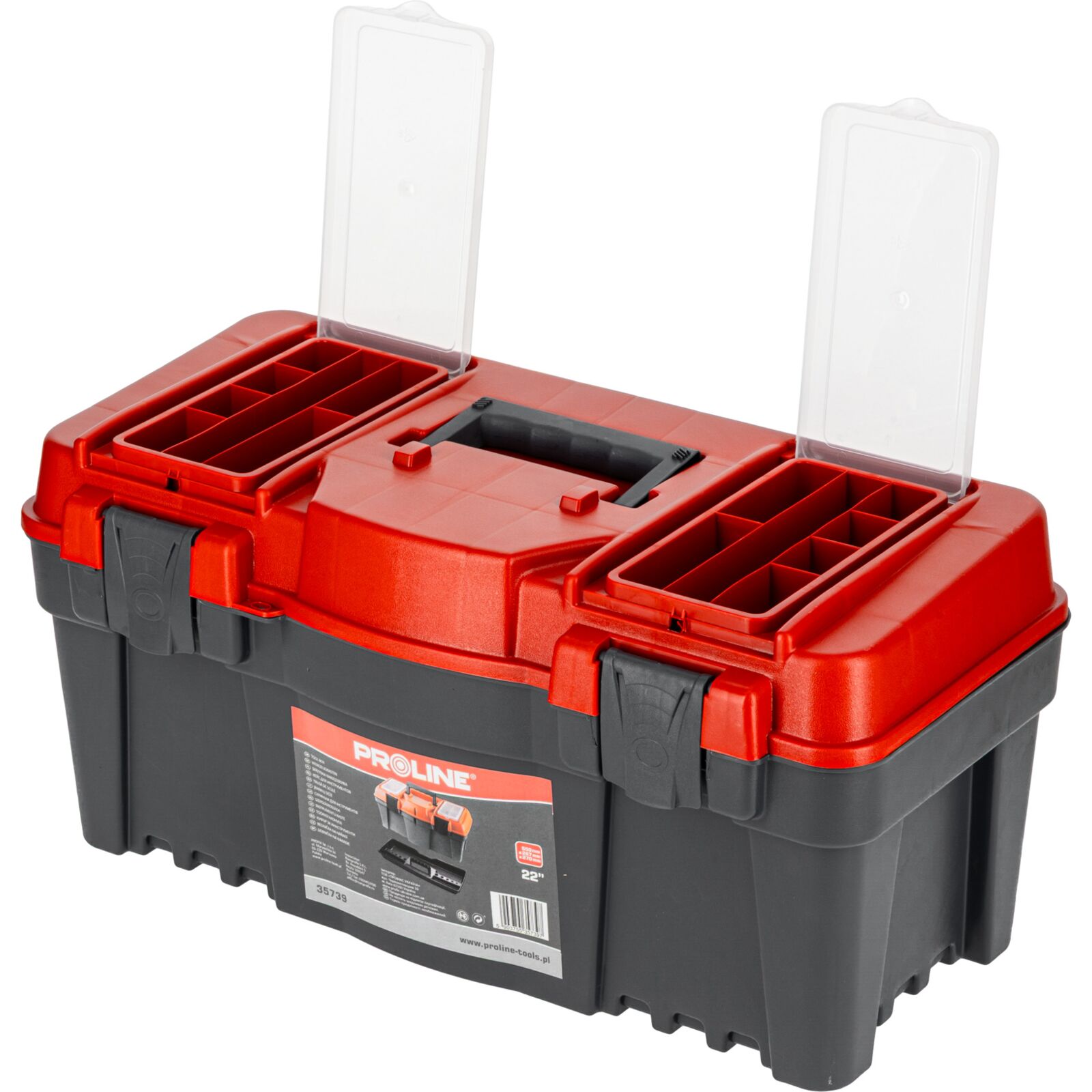 PROLINE TOOLS Verktygslåda 2255 x 27 x 27 cm, Proline - 5