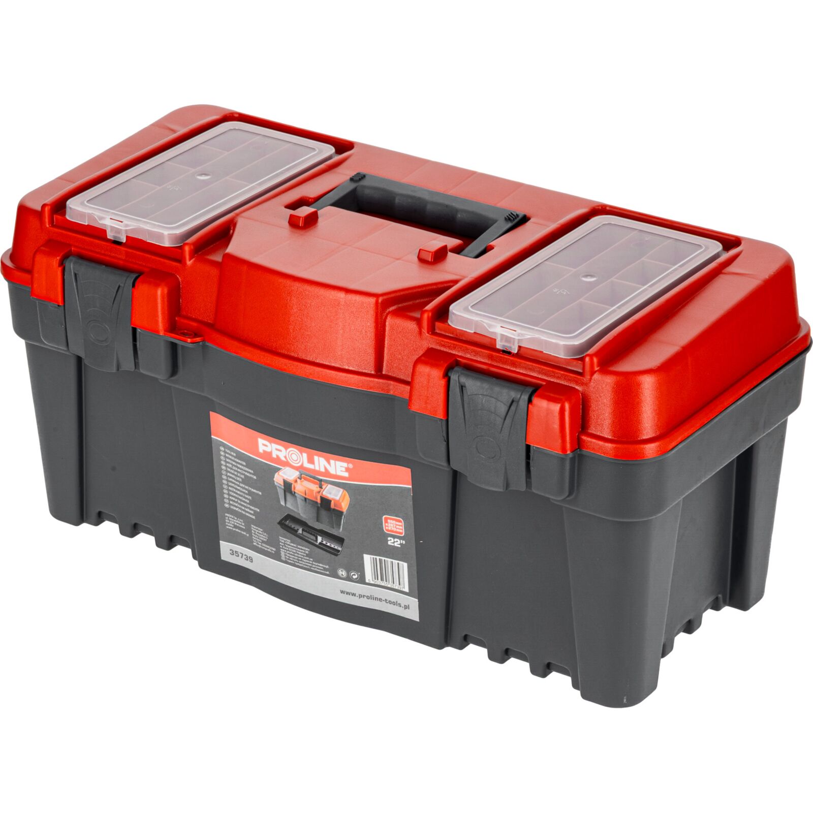 PROLINE TOOLS Verktygslåda 2255 x 27 x 27 cm, Proline - 2