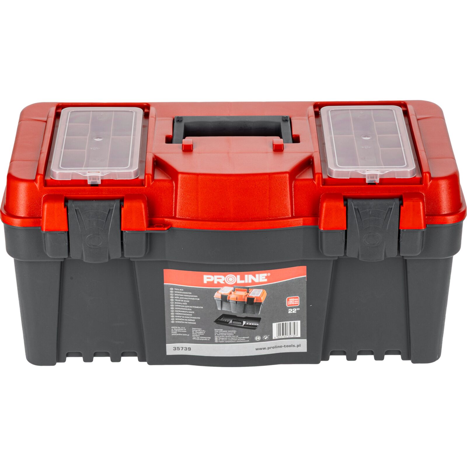 PROLINE TOOLS Verktygslåda 2255 x 27 x 27 cm, Proline - 3