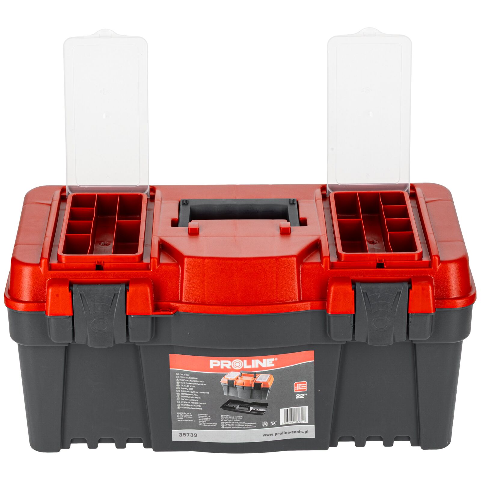 PROLINE TOOLS Verktygslåda 2255 x 27 x 27 cm, Proline - 6