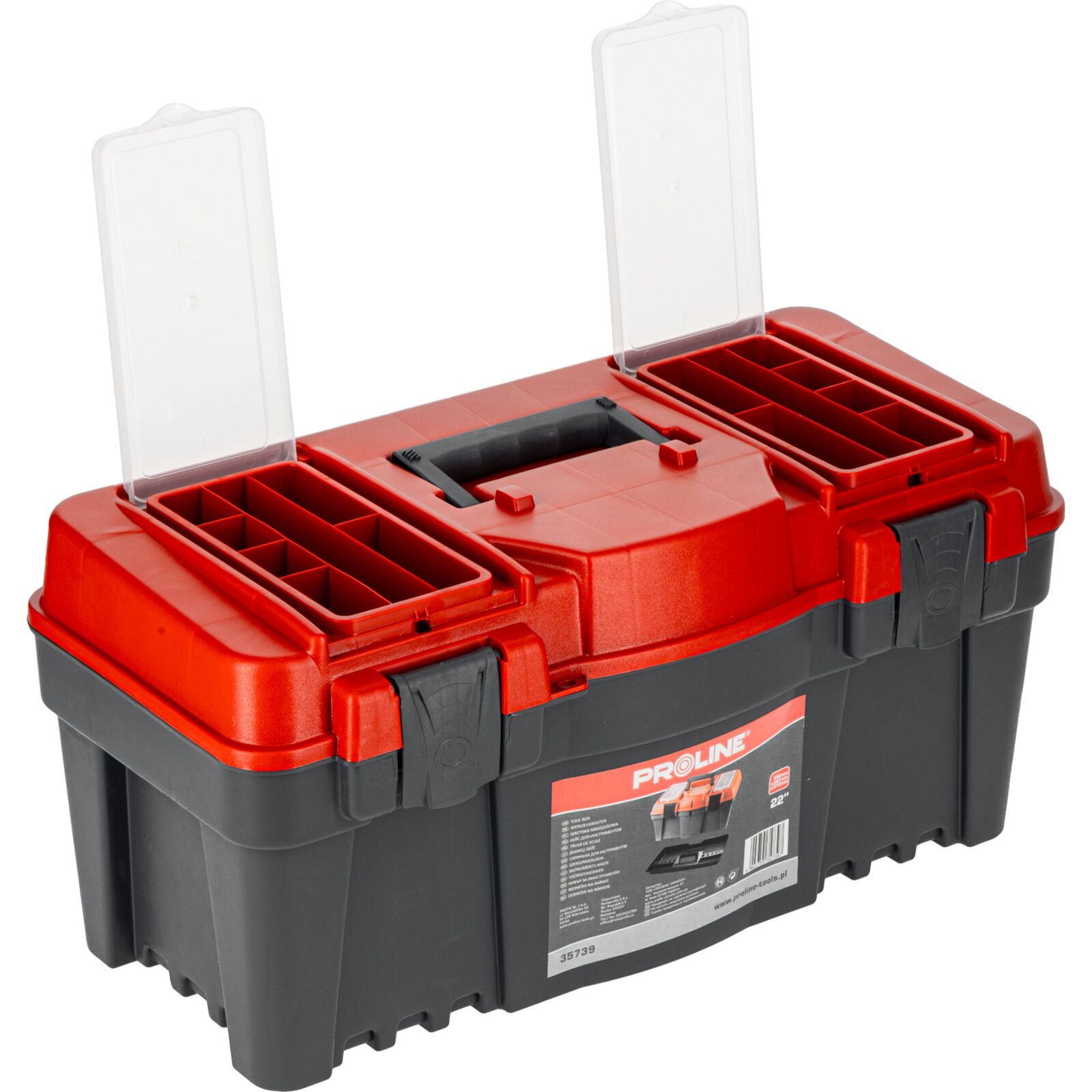 PROLINE TOOLS Verktygslåda 2255 x 27 x 27 cm, Proline - 4