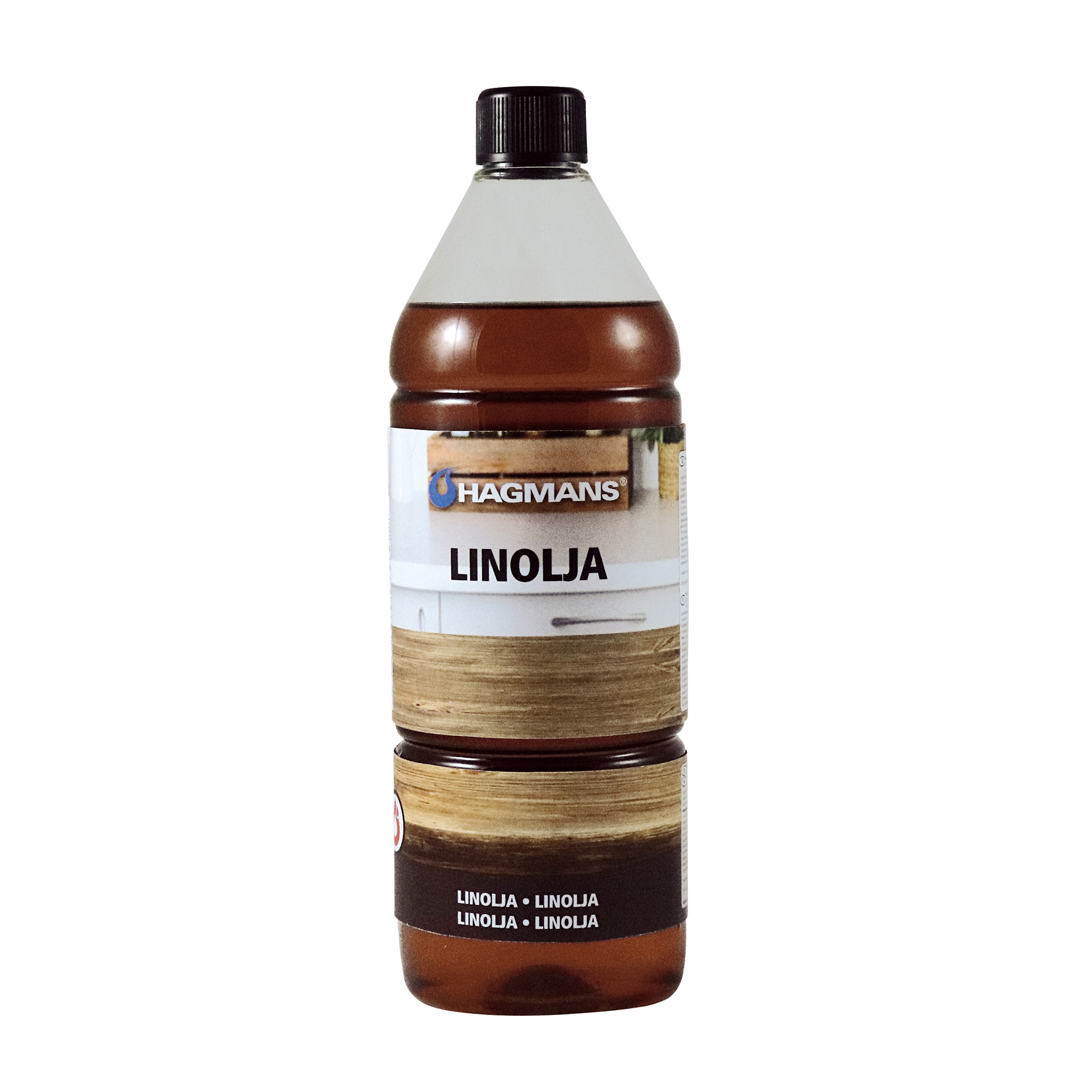 Hagmans Kokt Linolja 1 L - 2