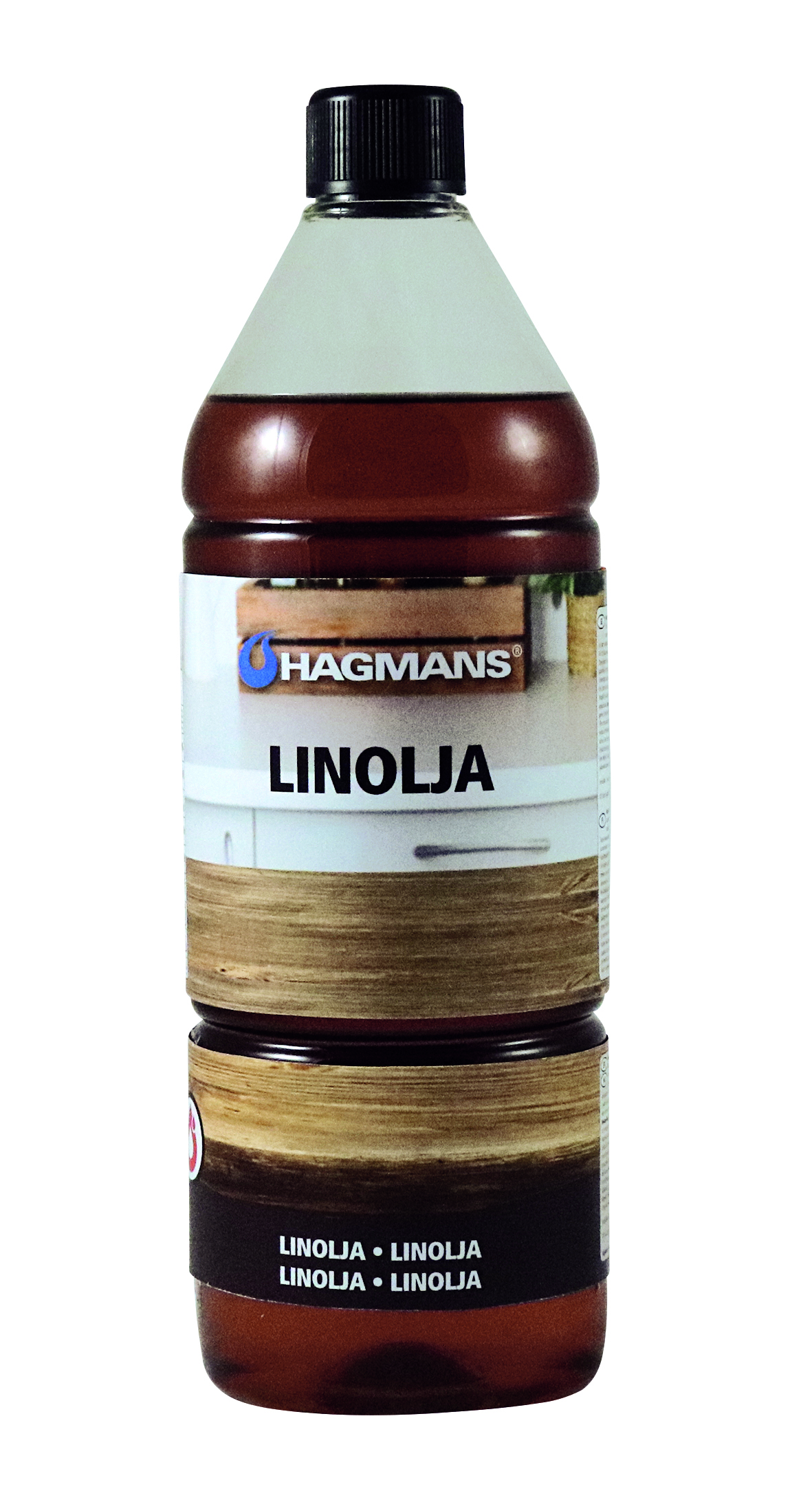 Hagmans Kokt Linolja 1 L