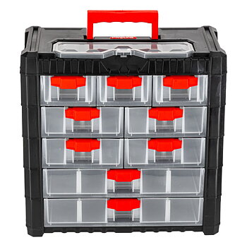 PROLINE TOOLS HD Förvaringsbox Organiser med Handtag 22 Fack 39.2 x 20 x 40 cm, PROLINE HD