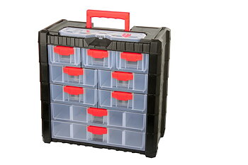 PROLINE TOOLS HD Förvaringsbox Organiser med Handtag 22 Fack 39.2 x 20 x 40 cm, PROLINE HD