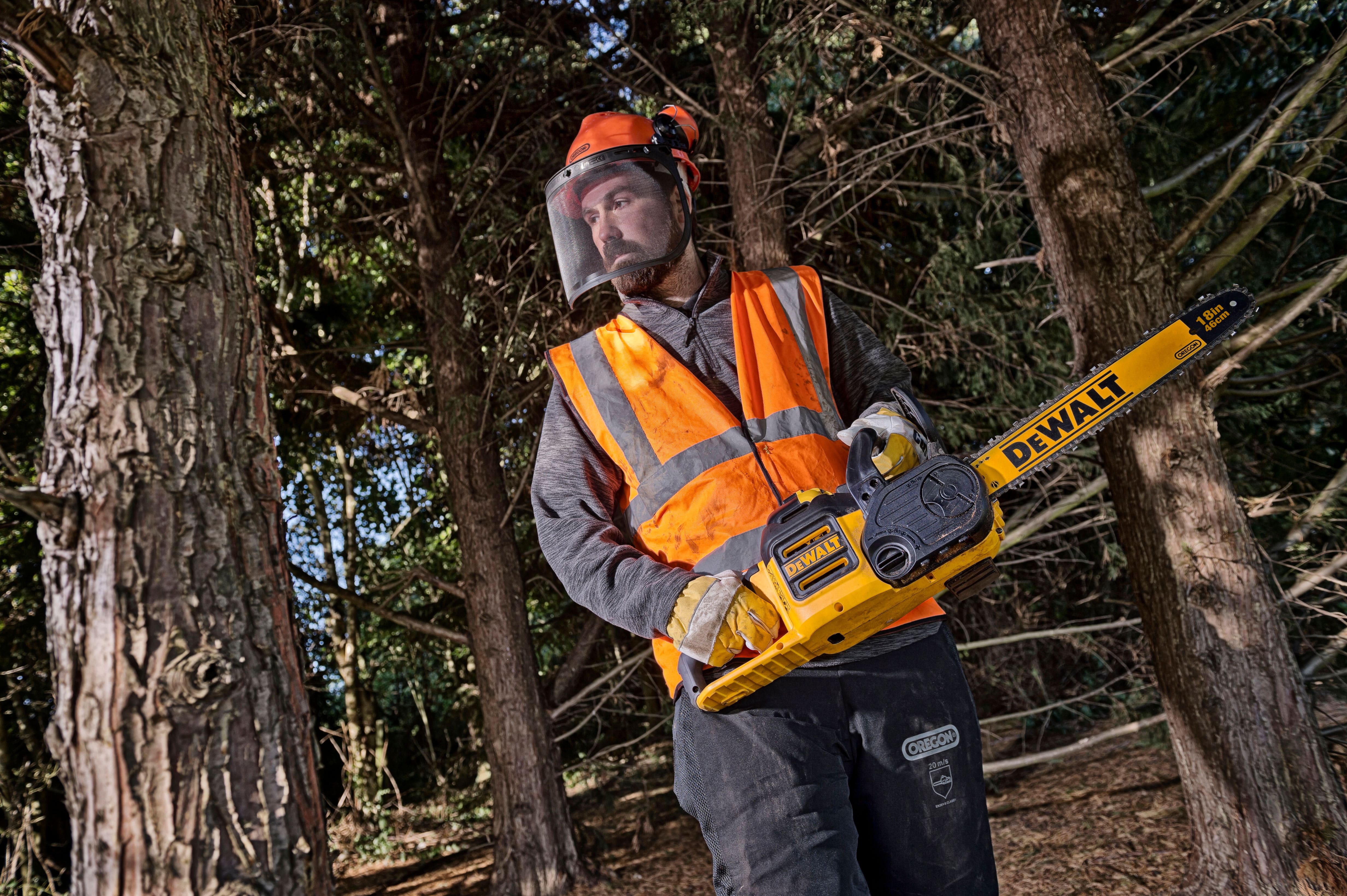 Kedjesåg 36V PRO 46 cm svärd, body utan batteri, borstfri motor, HCP, DEWALT - 2