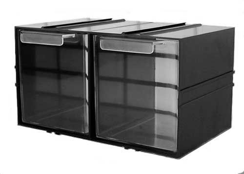 Drawer Storage Cabinet-2 Drawers 125 230140 mm