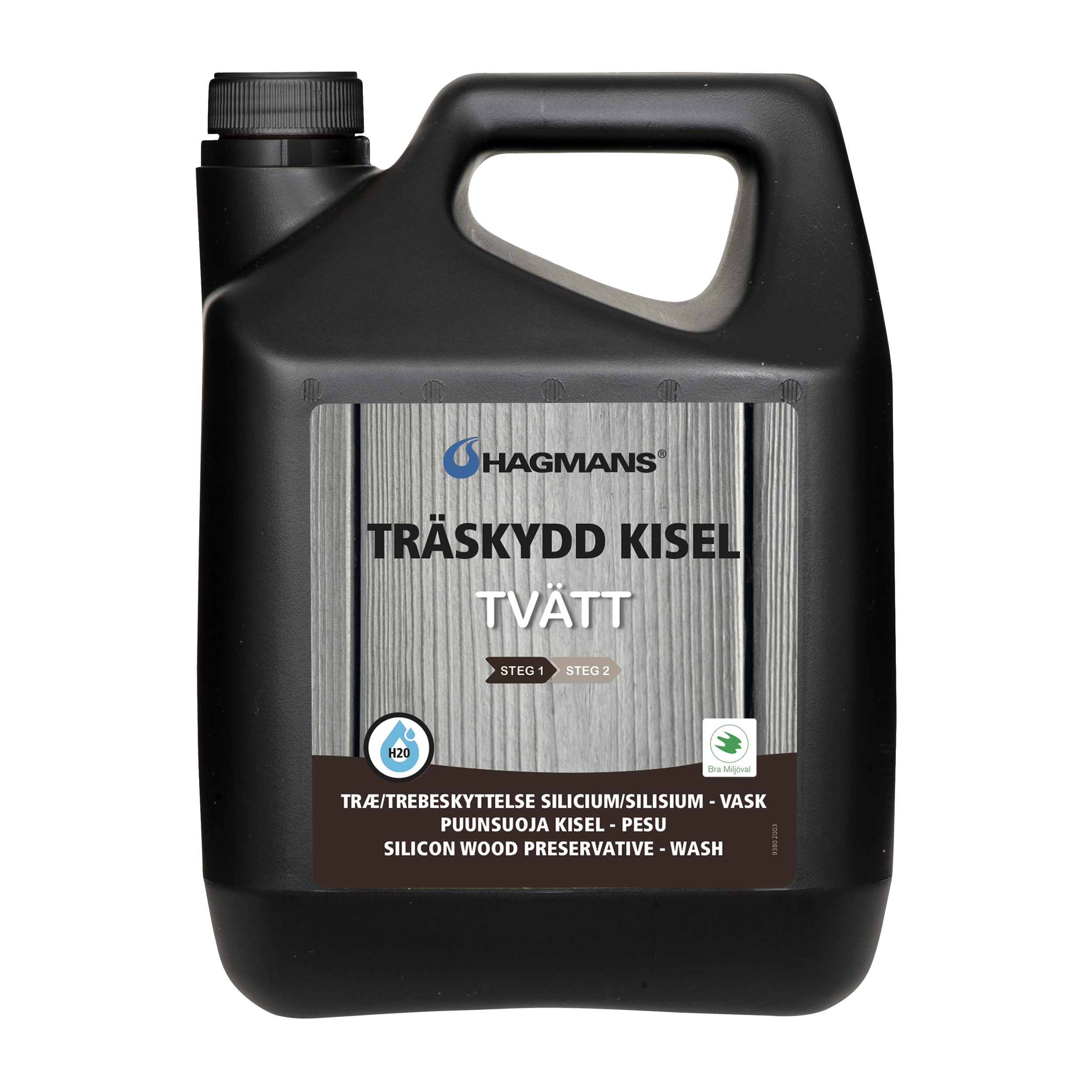 Hagmans Träskydd Kisel- Tvätt 4 L - 2