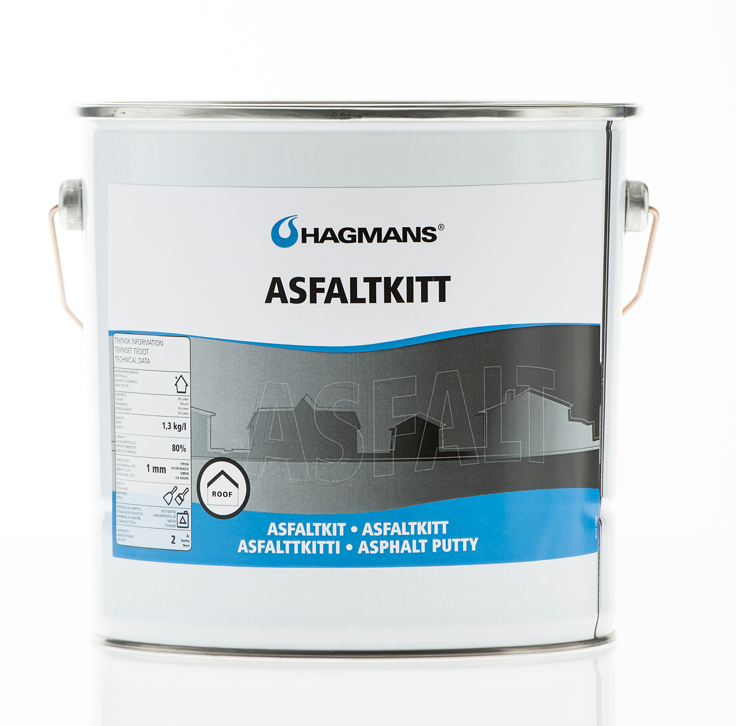 Hagmans Asfaltkitt 6 KG