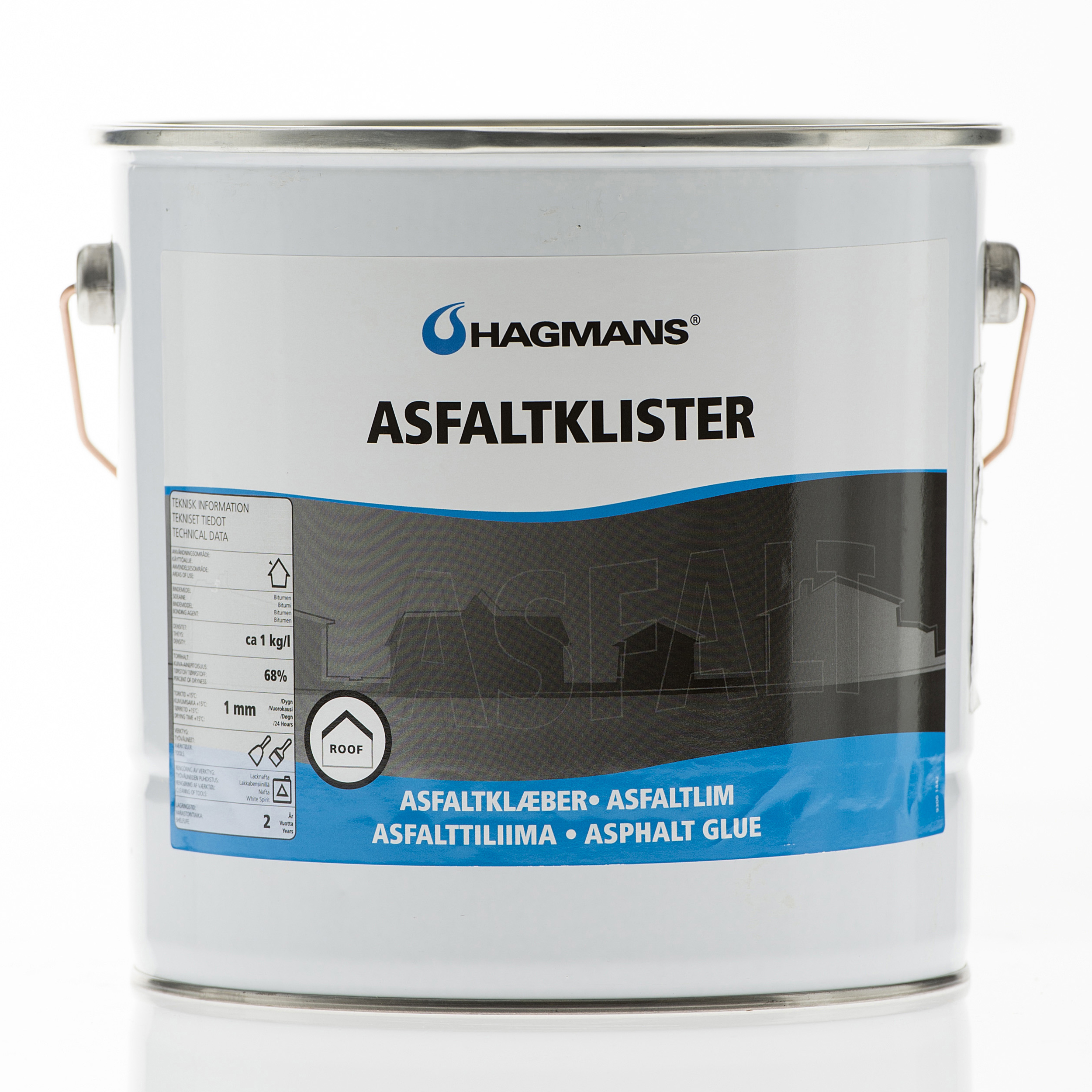 Hagmans Asfaltklister 5 L - 2