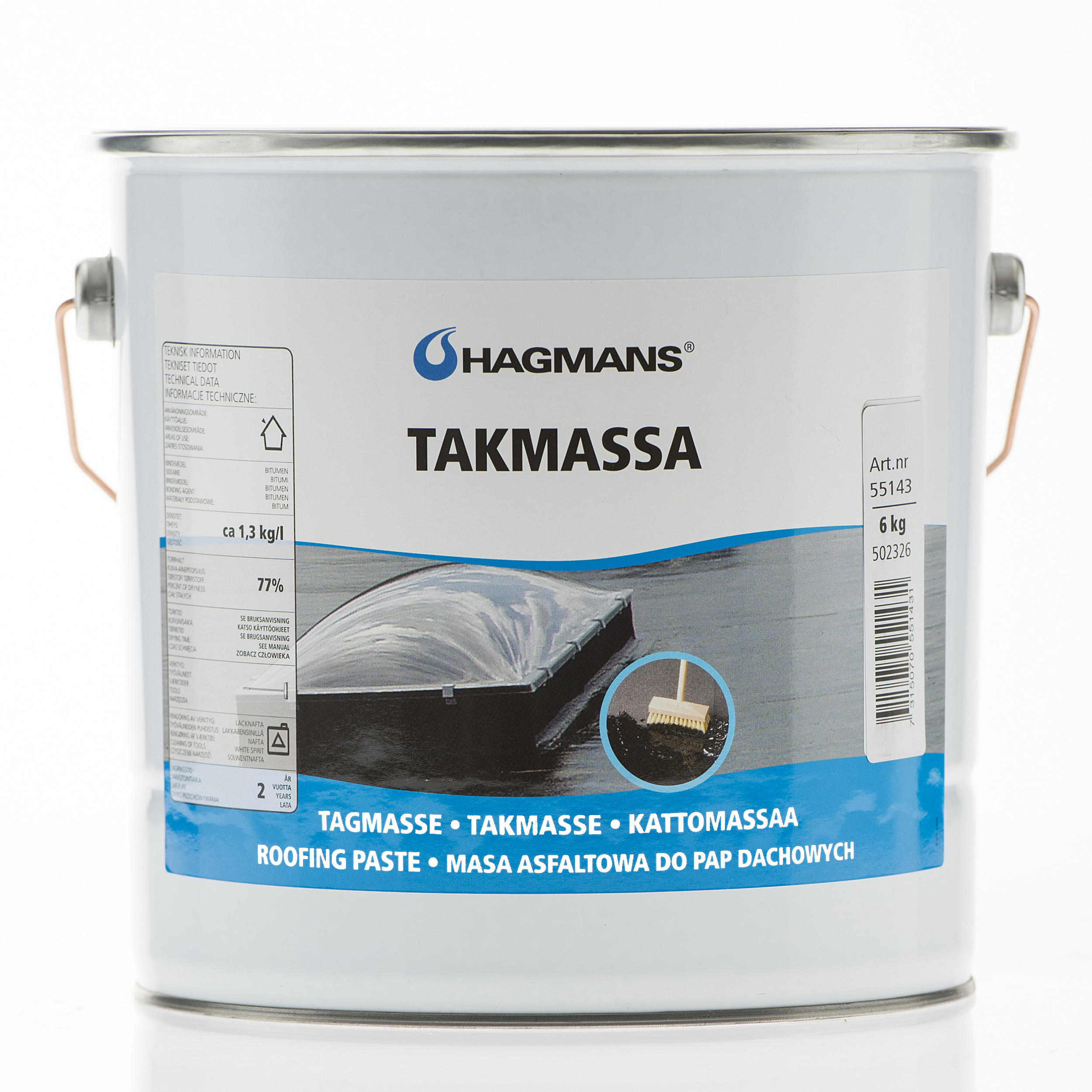 Hagmans Takmassa 6 KG - 2