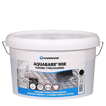 Hagmans Aquabarr MIR Svart 4 L