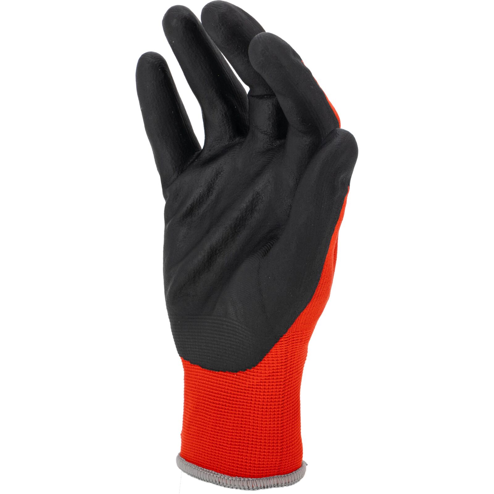 LahtiPro Nitrilhandskar, arbetshandskar svart-röda, CE, LAHTI (Handskestorlek : 9 [L] Handlängd 19,2cm Omkrets 22,9cm) - 4