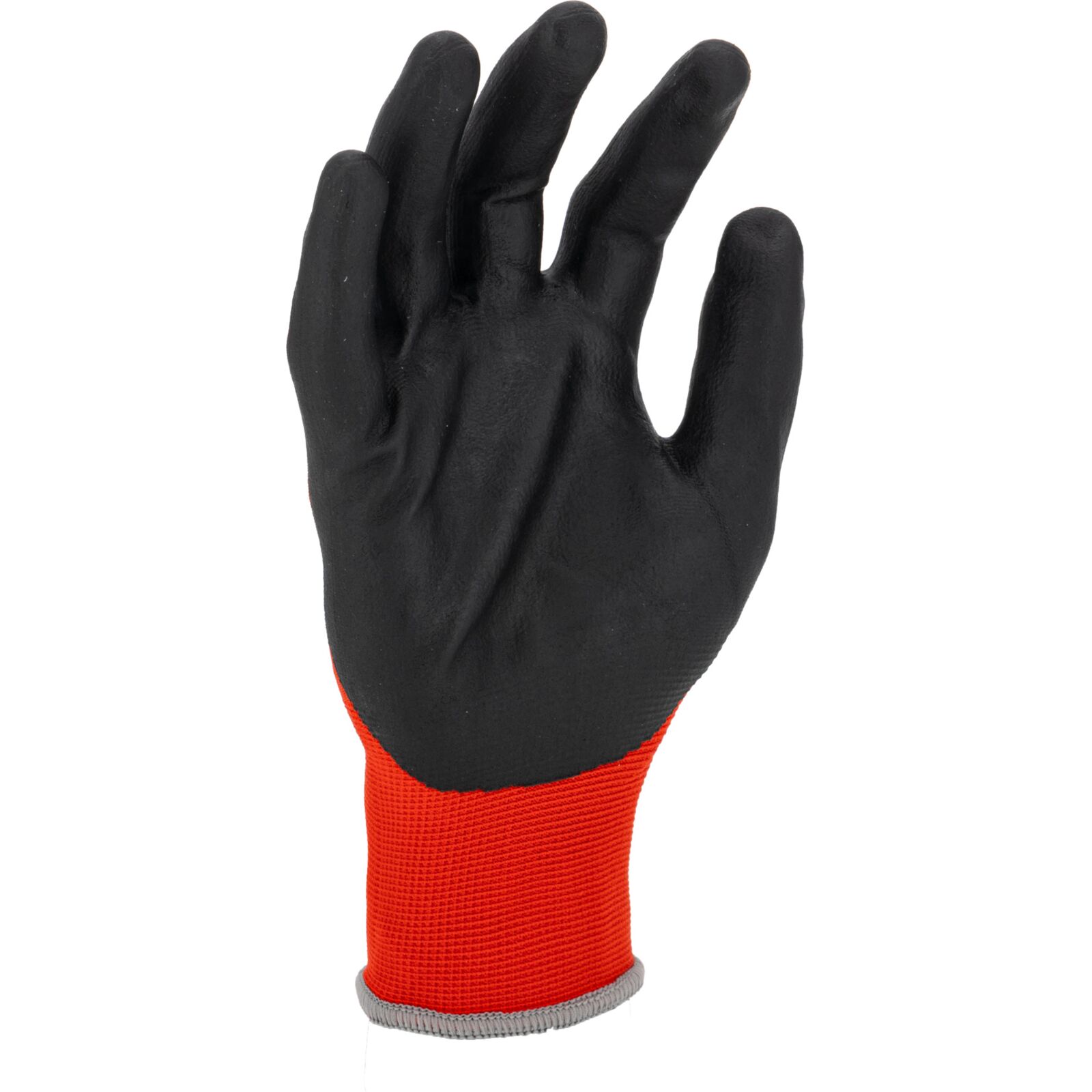 LahtiPro Nitrilhandskar, arbetshandskar svart-röda, CE, LAHTI (Handskestorlek : 9 [L] Handlängd 19,2cm Omkrets 22,9cm) - 2