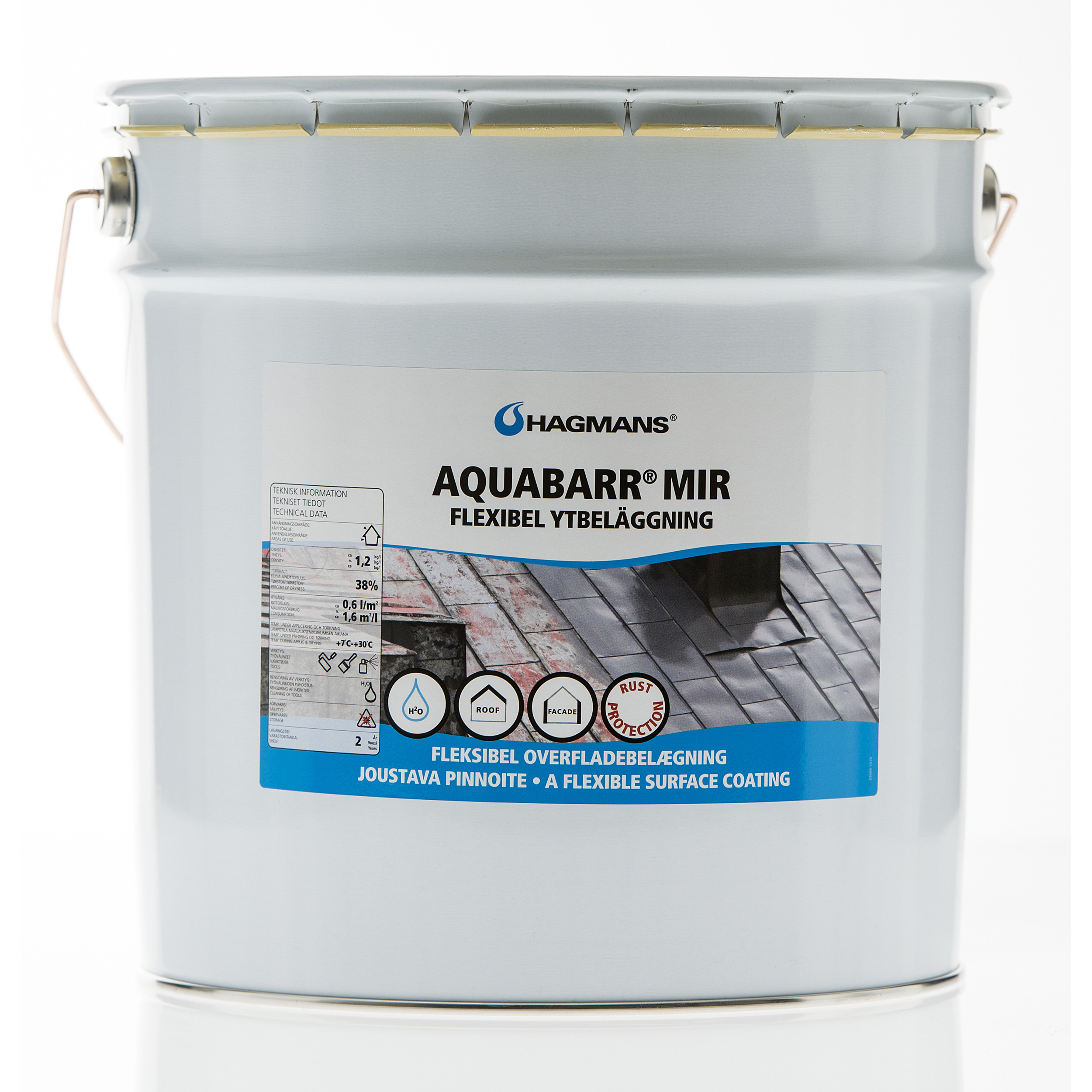 Hagmans Aquabarr MIR Vit/Bas-B 13,95 L - 2