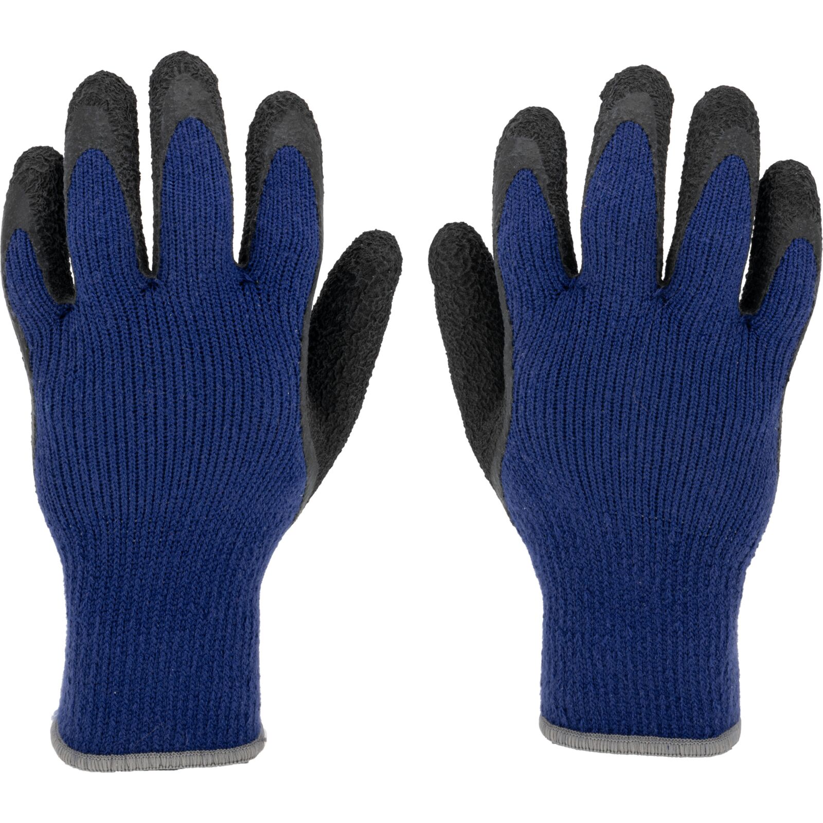 LahtiPro Nitrilhandskar navy-black, arbetshandskar, st 7 S, CE, LAHTI (Handskestorlek : 10 [XL] Handlängd 20,4cm Omkrets 25,4cm)