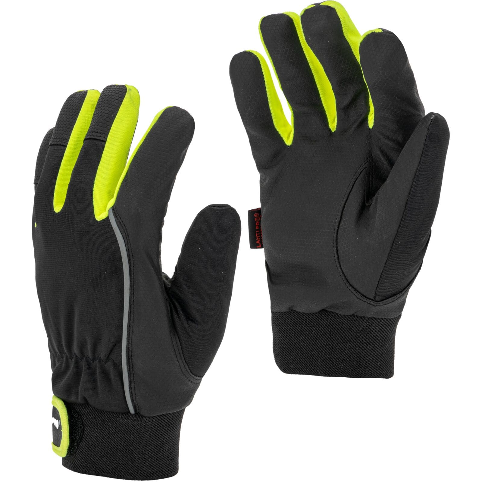 LahtiPro Arbetshandskar värmefodrade, fleece, vattentåliga, kardborre, LAHTI PRO (Handskestorlek : 9 [L] Handlängd 19,2cm Omkrets 22,9cm) - 3