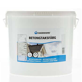 Hagmans Betongtaksfärg Grå 10 L